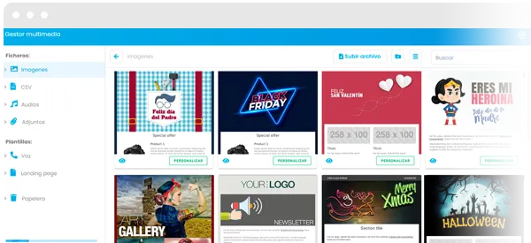 Șabloane gratuite pentru mailuri și landing page